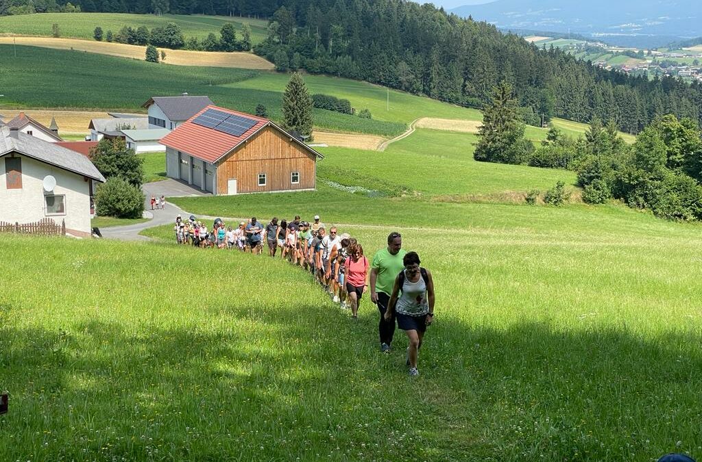 Familien- und Weinwanderung